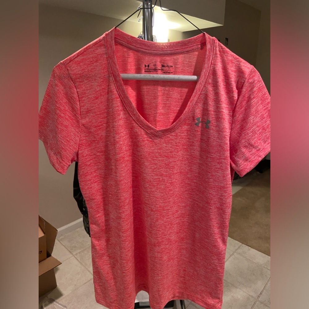 BOGO UnderArmor tee coral